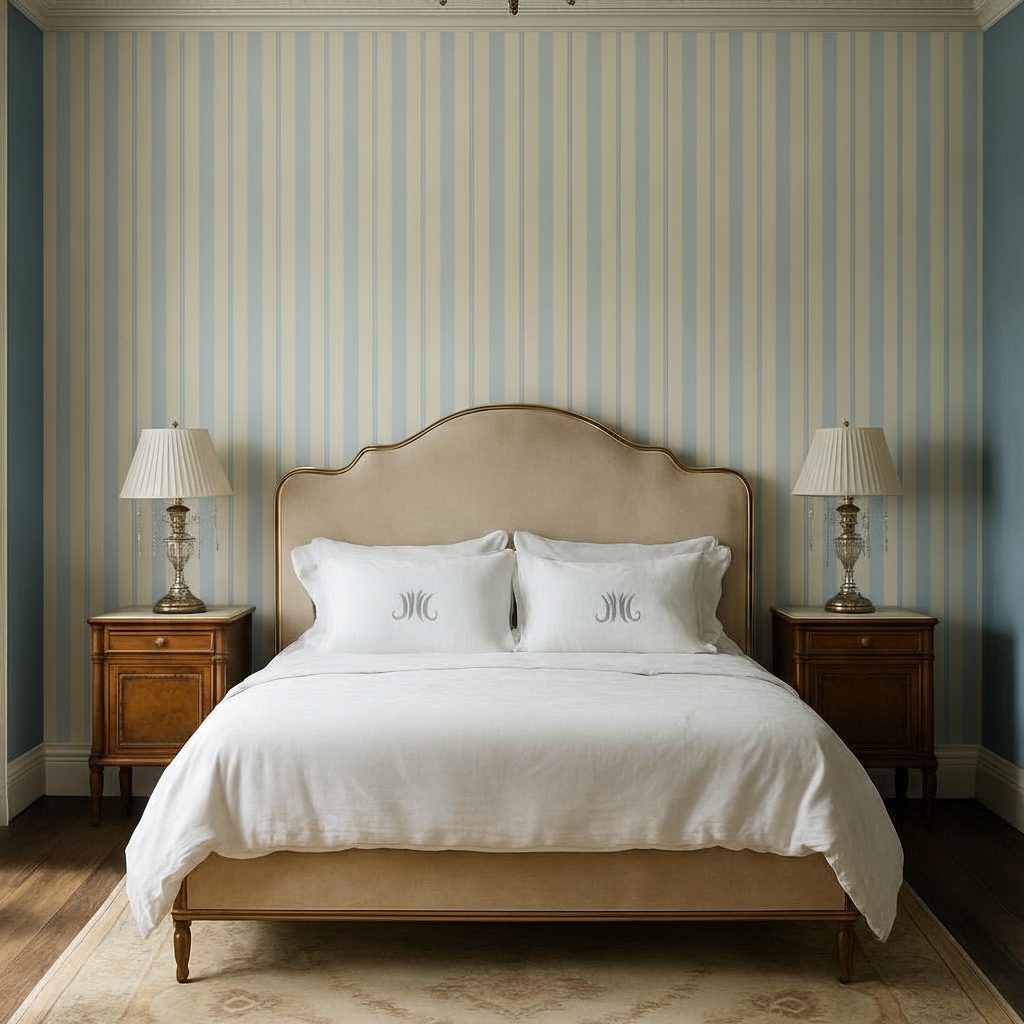 Strisce Sottili Texture in a room setting