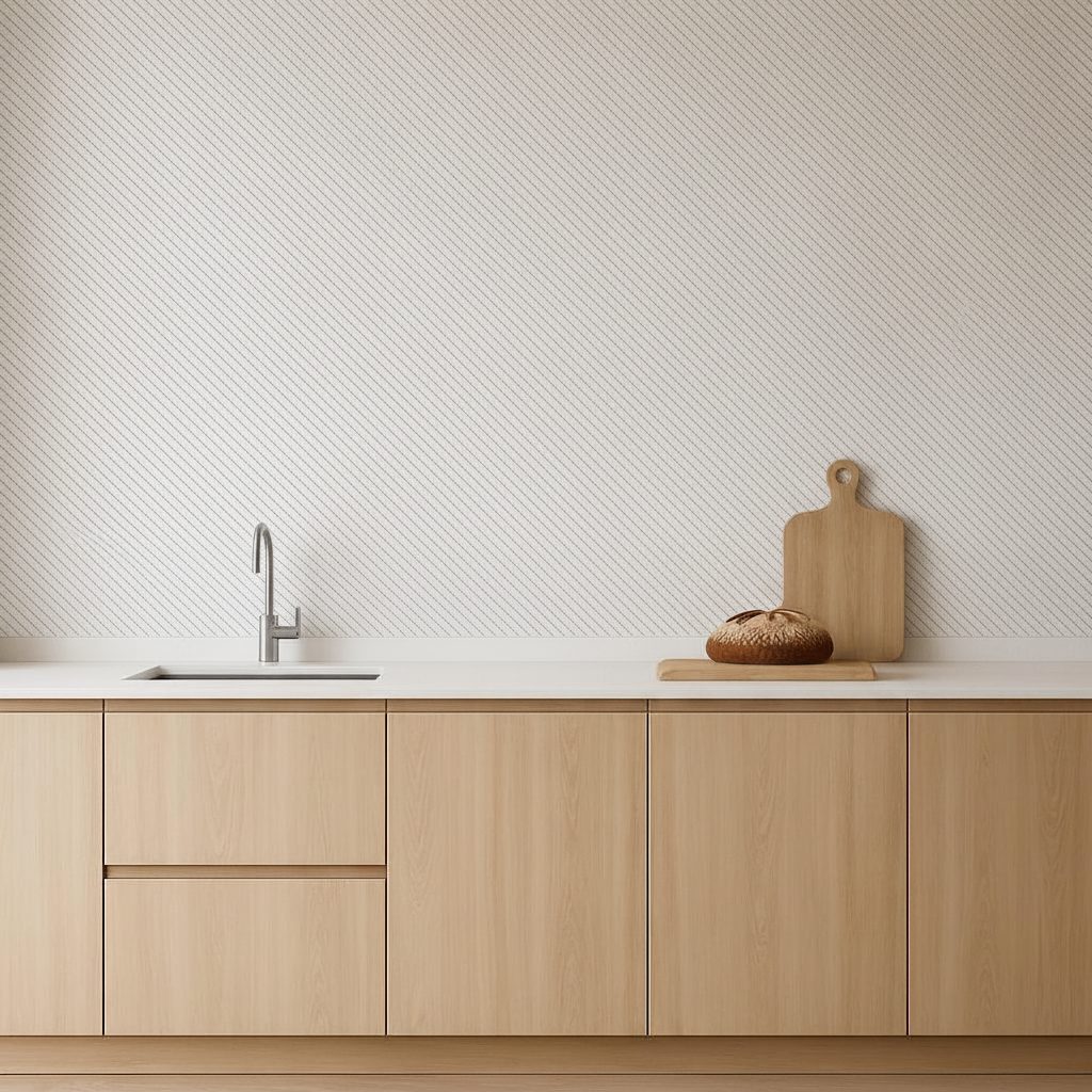 Linee Diagonali Sottili Nere in ambiente
