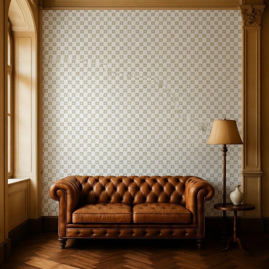 Pattern Astratto Senza Soluzione in a room setting