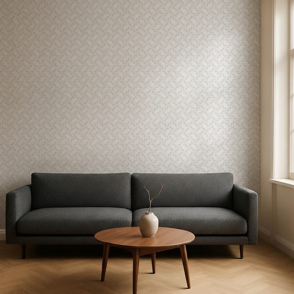 Pattern Geometrico Moderno Astratto in a room setting