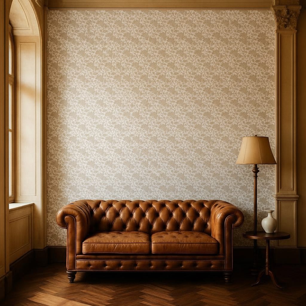 Carta da Parati Floreale Reale in ambiente