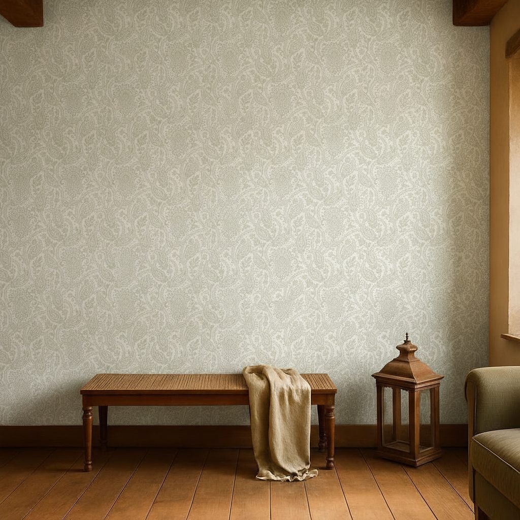 Pattern Paisley Astratto in a room setting