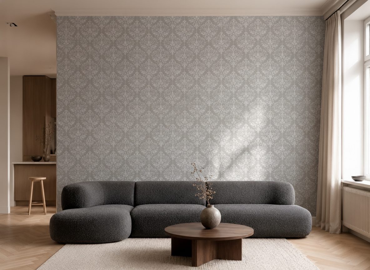 Pattern Damascato Classico in a room setting