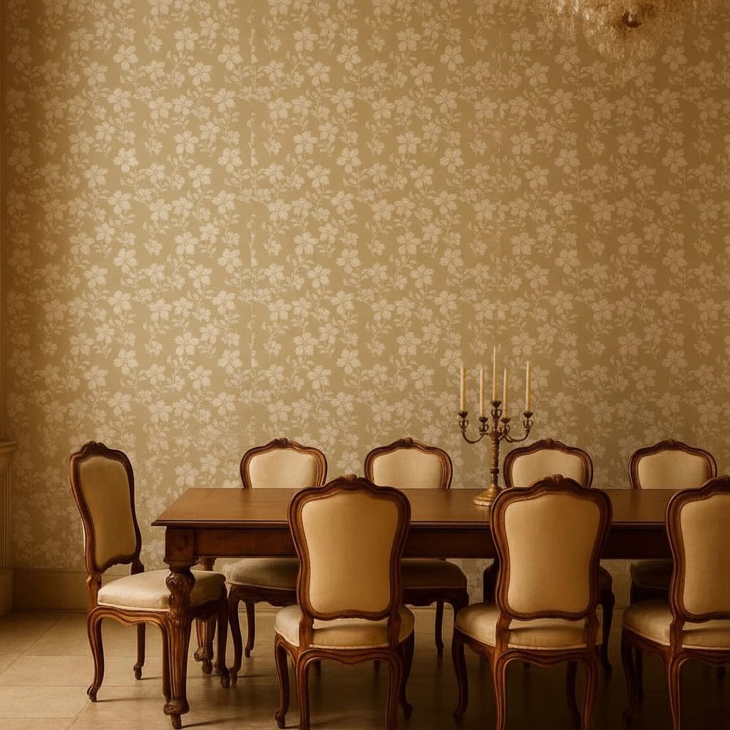 Rose Floreali Acquerello in ambiente