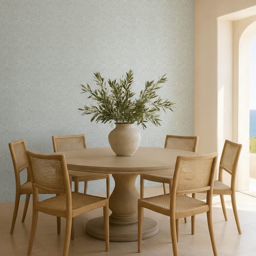 Pattern Astratto Linee Intrecciate in ambiente