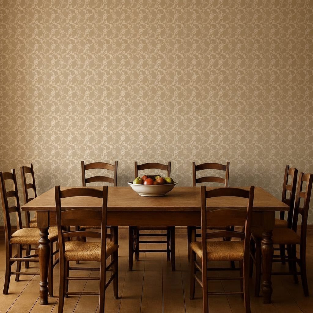 Sfondo con Pattern Paisley in ambiente