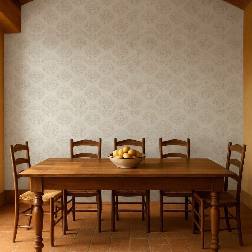 Carta da Parati Retro Continua in ambiente