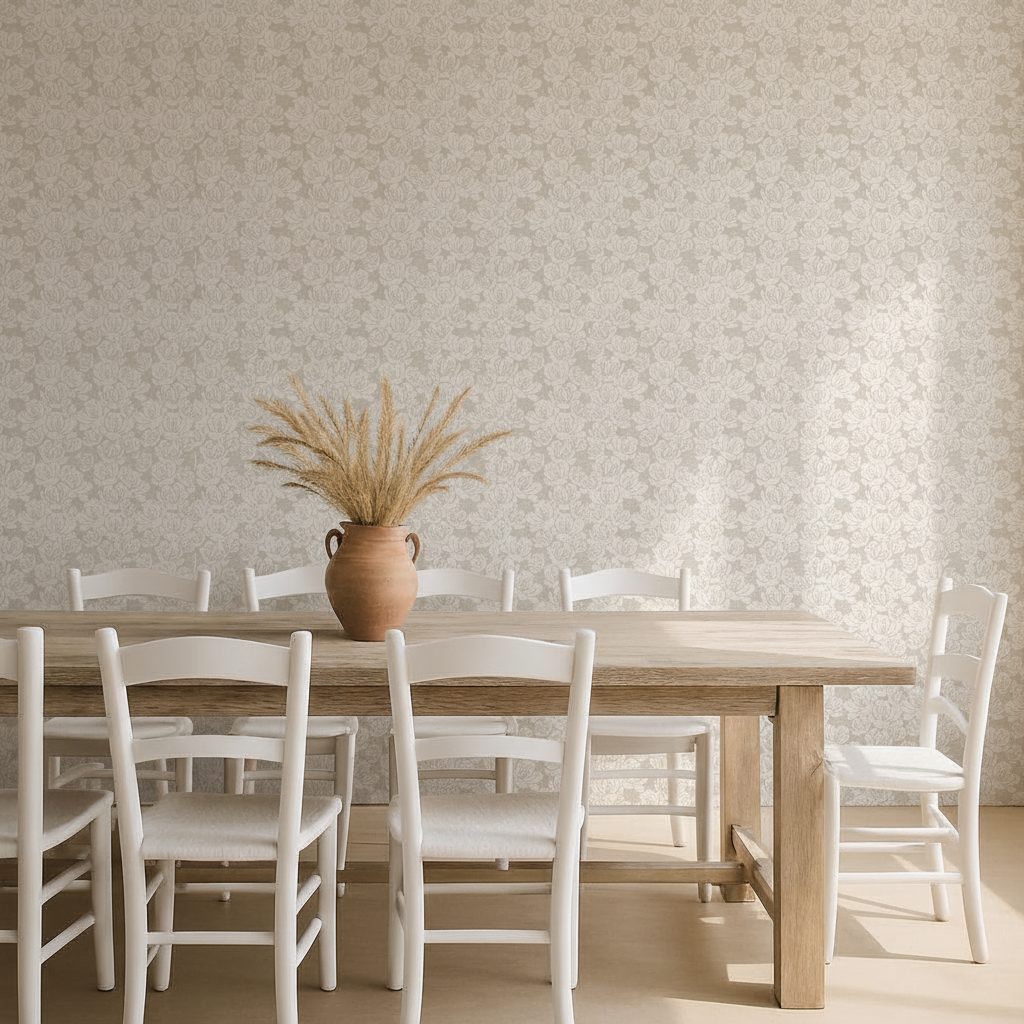 Pattern Floreale Continuo in ambiente