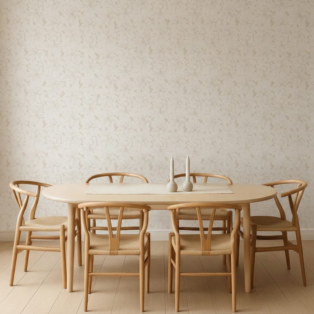 Pattern Floreale Continuo in ambiente