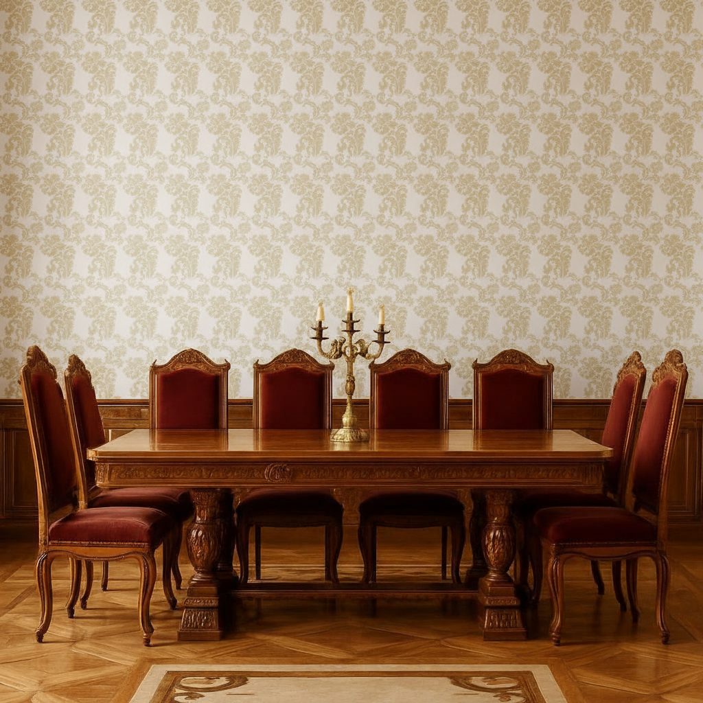 Gigli Bianchi Beige Vintage in a room setting