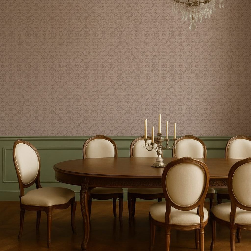 Pattern Tradizionale Rosso Blu in ambiente
