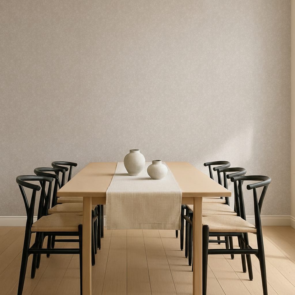 Fiori Selvatici Grigio Bianco in ambiente