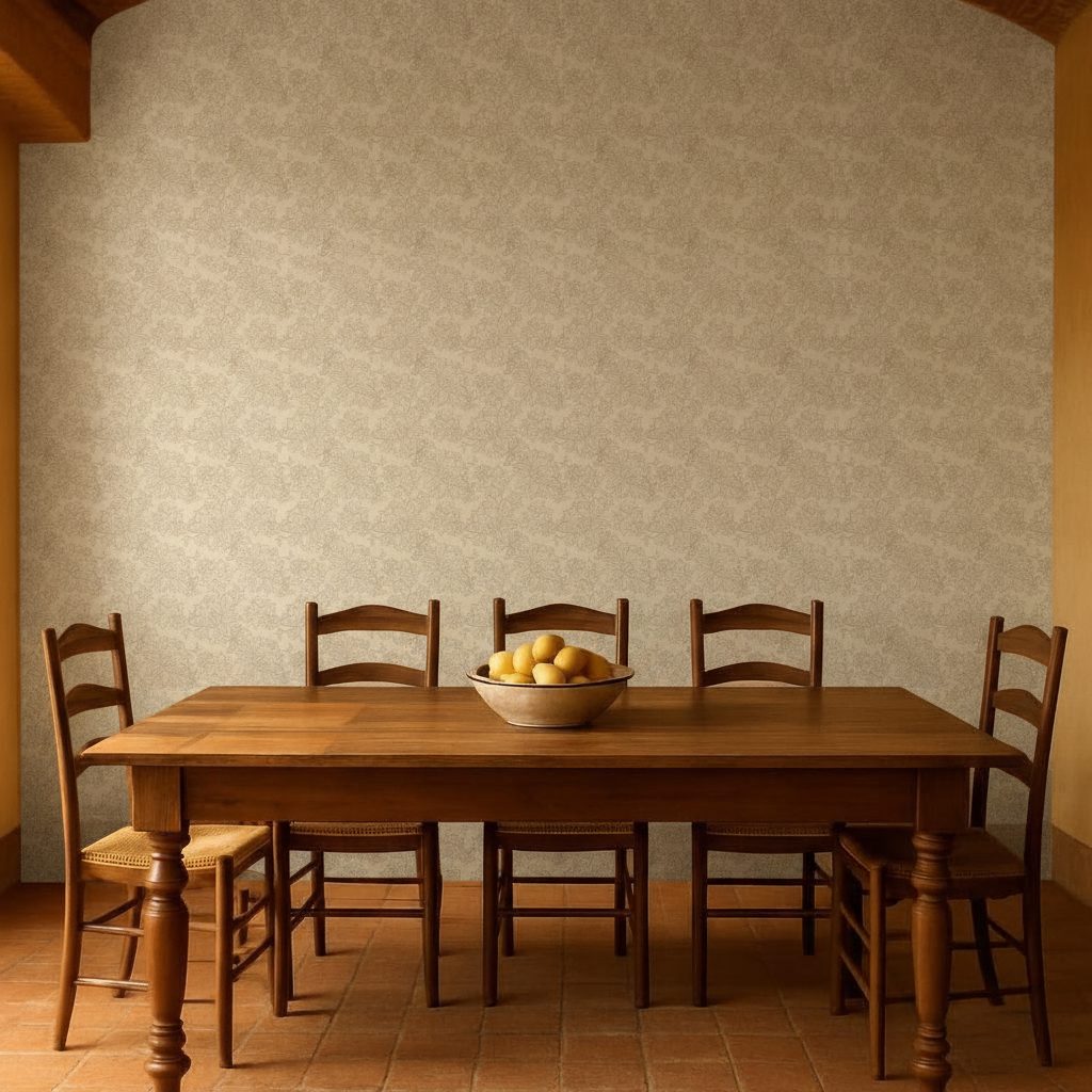 Floreale Vintage Elegante in ambiente