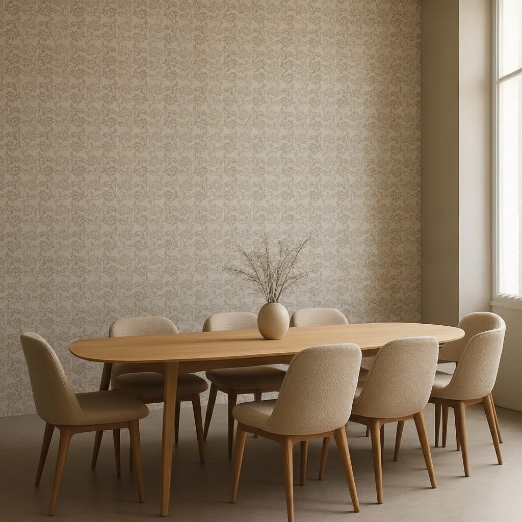 Floreale Fantasia Oro in ambiente