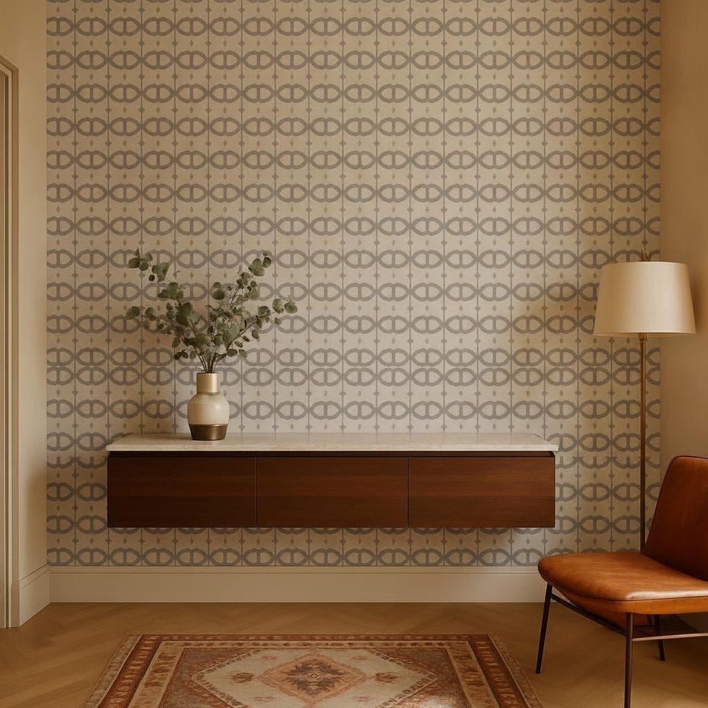 Pattern Astratto Colorato in ambiente