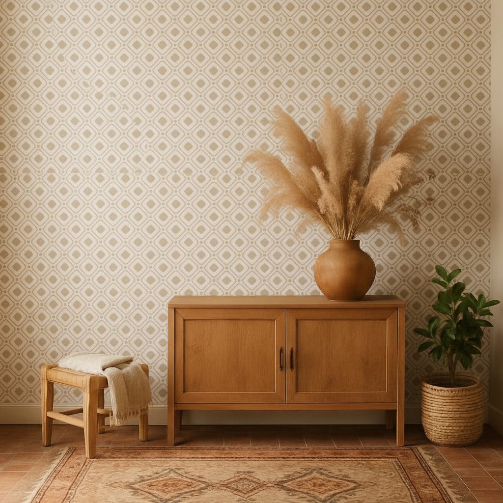 Pattern Ornamentale Astratto in ambiente