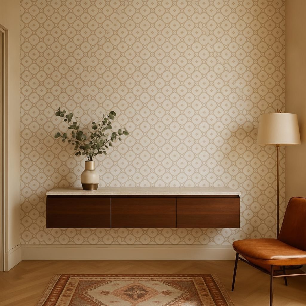 Pattern Geometrico Ornamentale in ambiente
