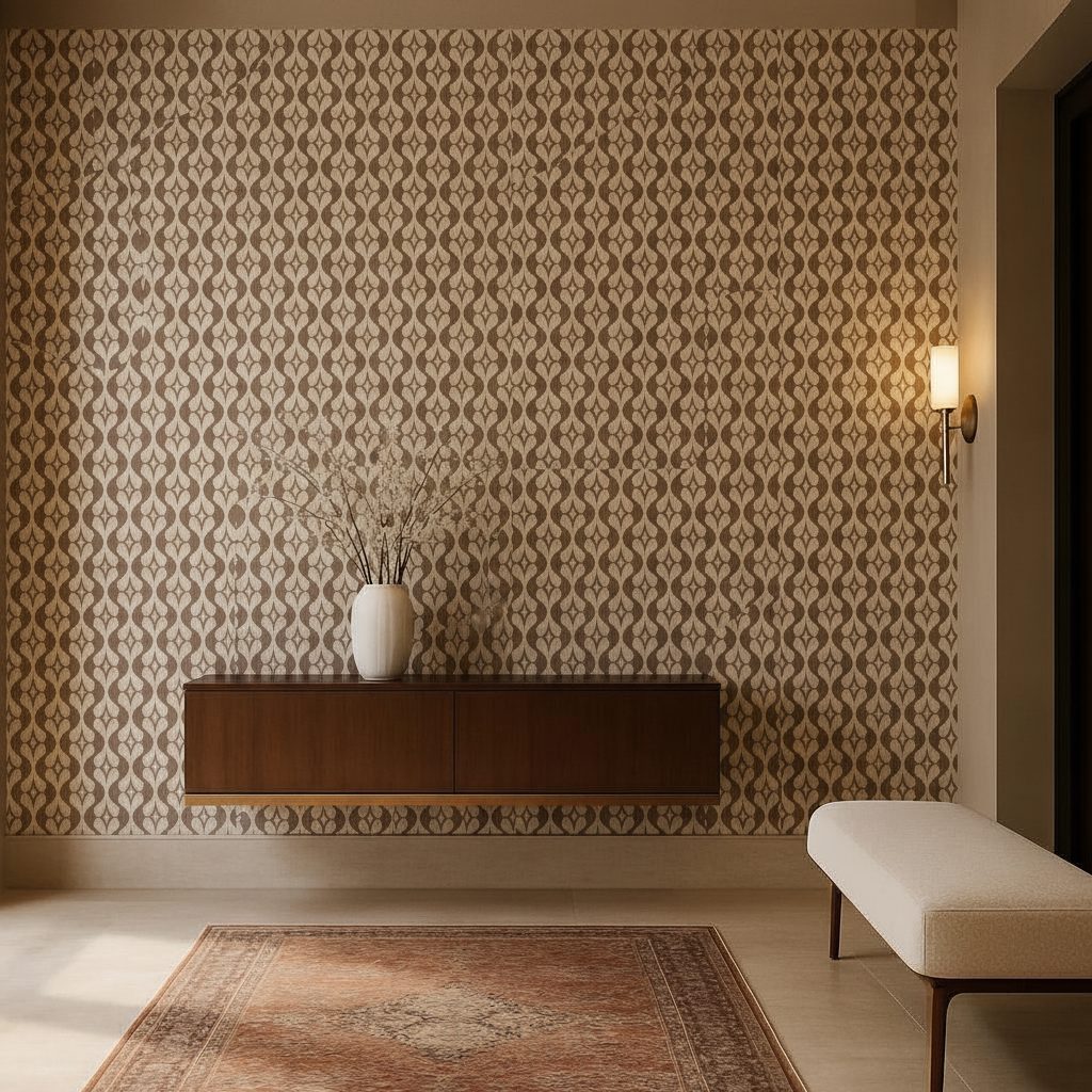 Pattern Ornamentale Astratto in ambiente