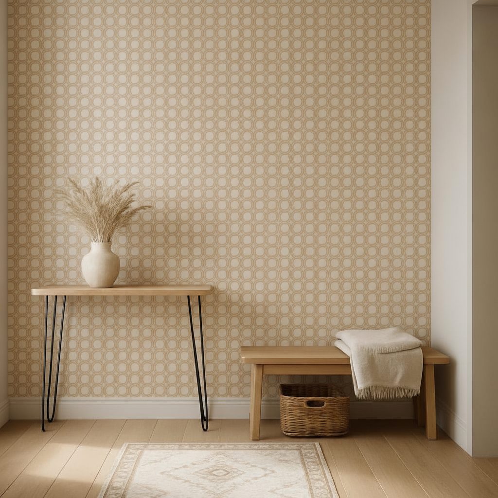 Onde Greche Oro in ambiente