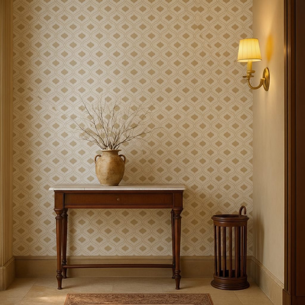 Pattern Ornamentale Astratto in ambiente