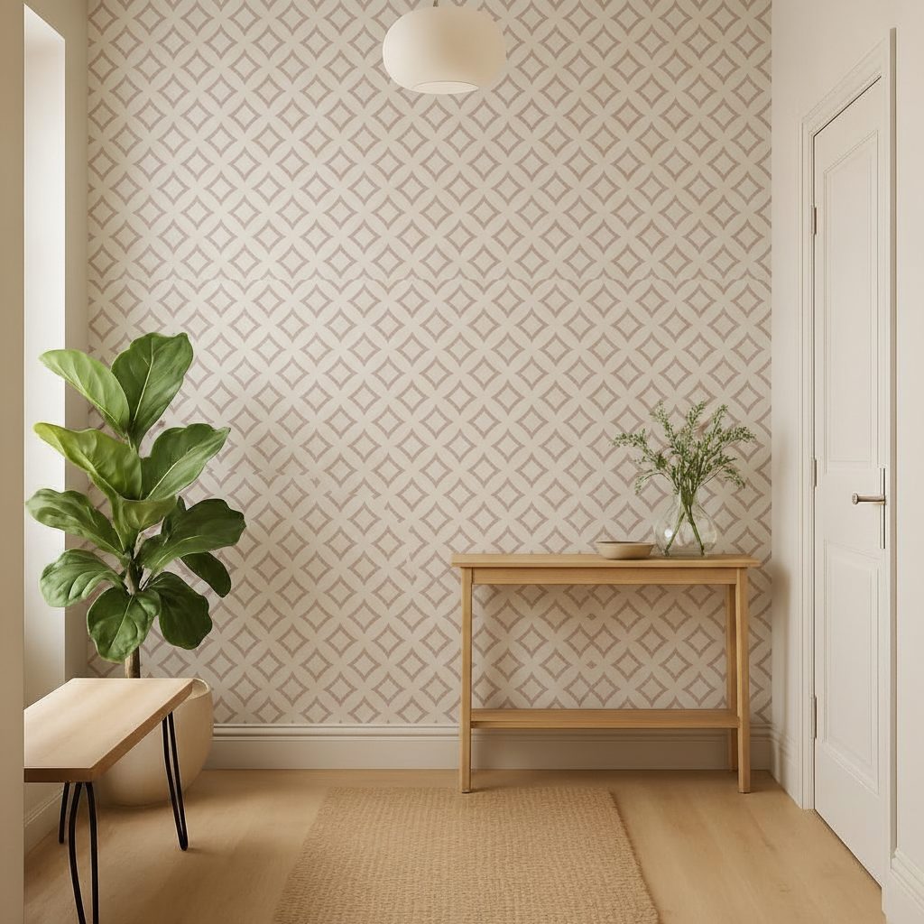 Pattern Geometrico Ornamentale in ambiente