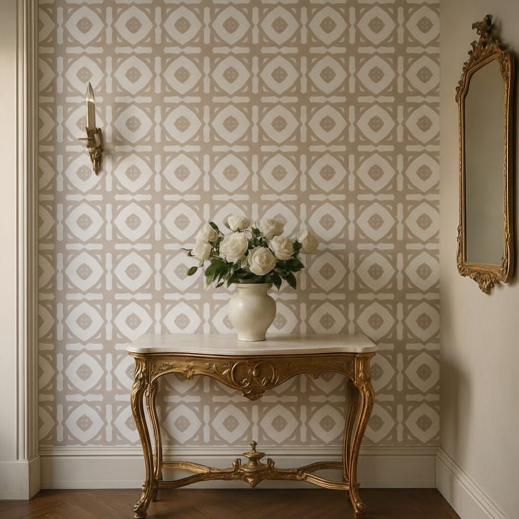 Texture Geometrica Ornamentale in ambiente