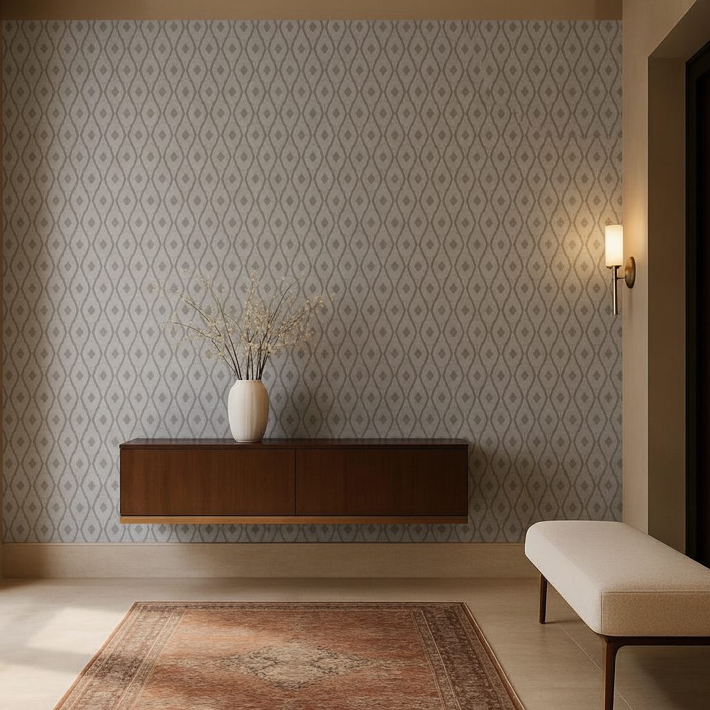 Pattern Geometrico Ornamentale in ambiente