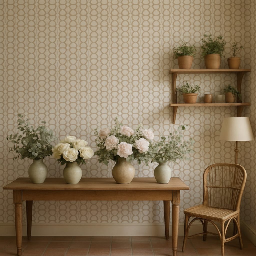 Pattern Geometrico Ornamentale in ambiente