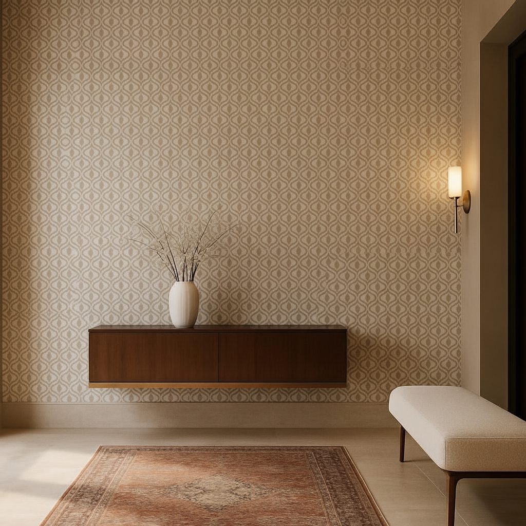 Pattern Ornamentale Astratto in ambiente