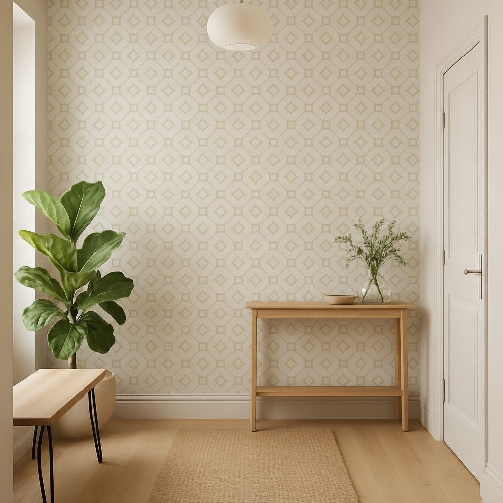 Pattern Geometrico Moderno in ambiente