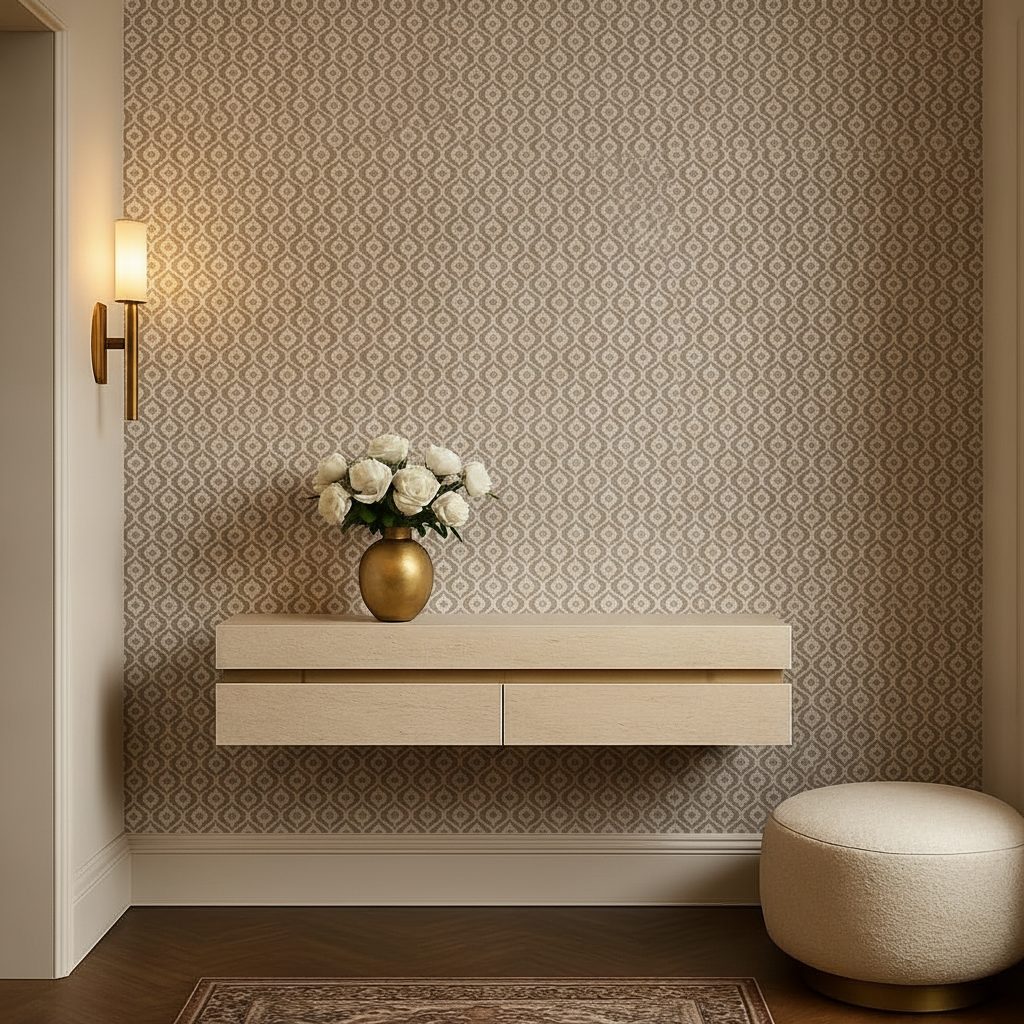 Pattern Astratto Curvilineo in ambiente