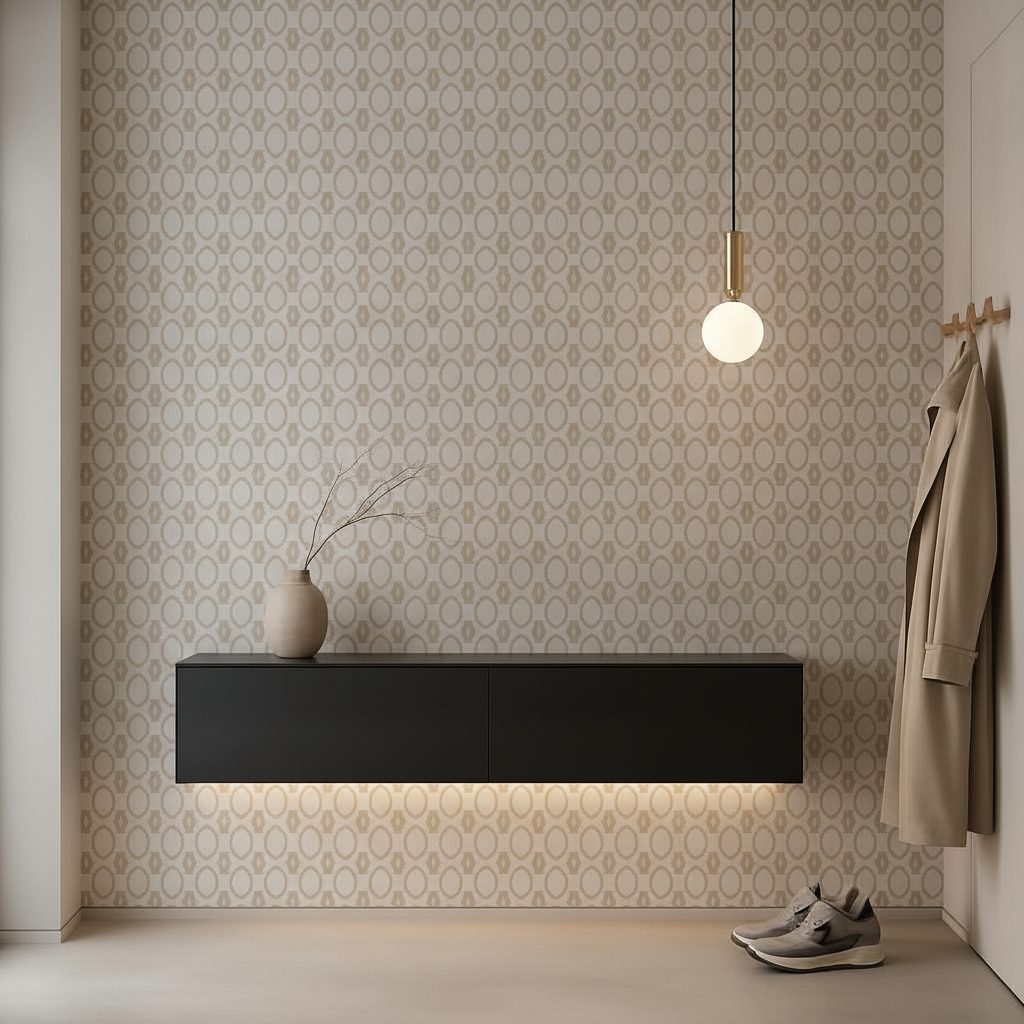 Texture Astratta Geometrica Ornamentale in ambiente
