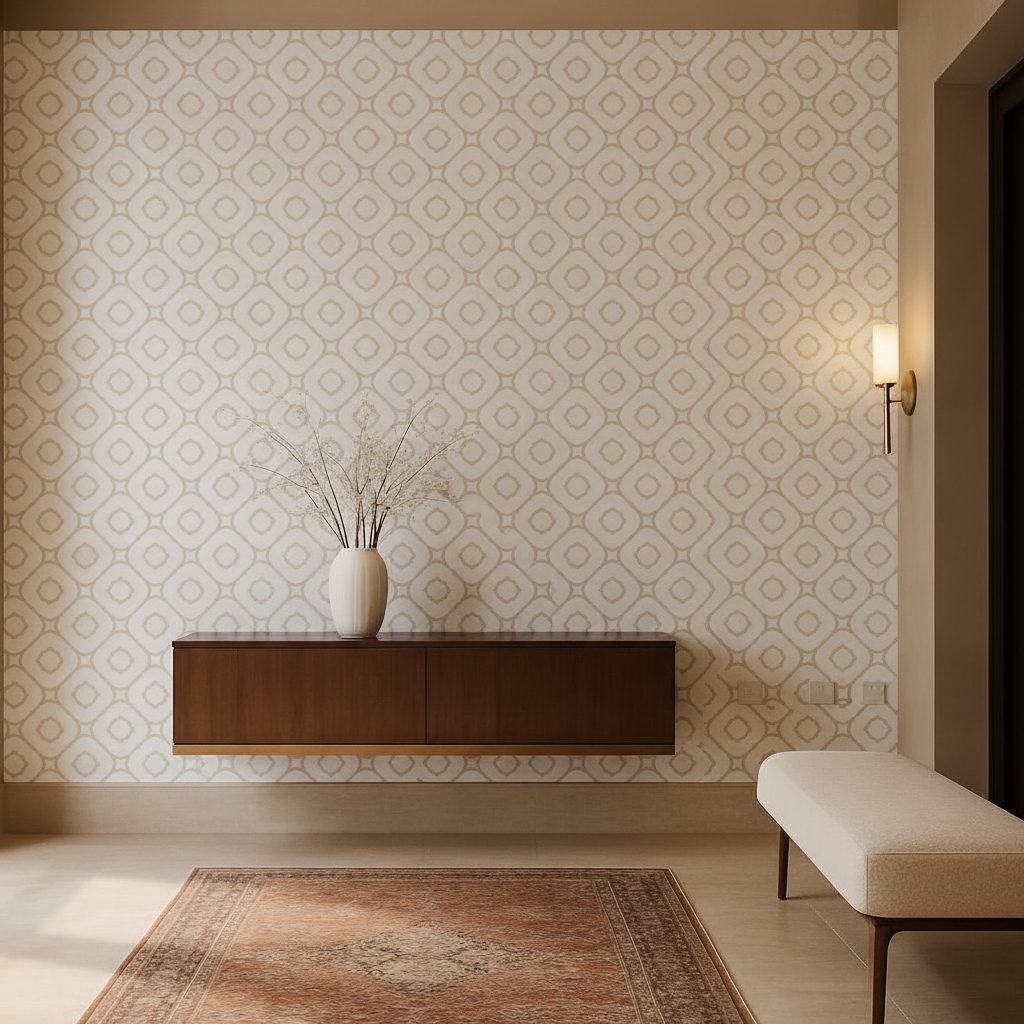 Pattern Geometrico Ornamentale in ambiente