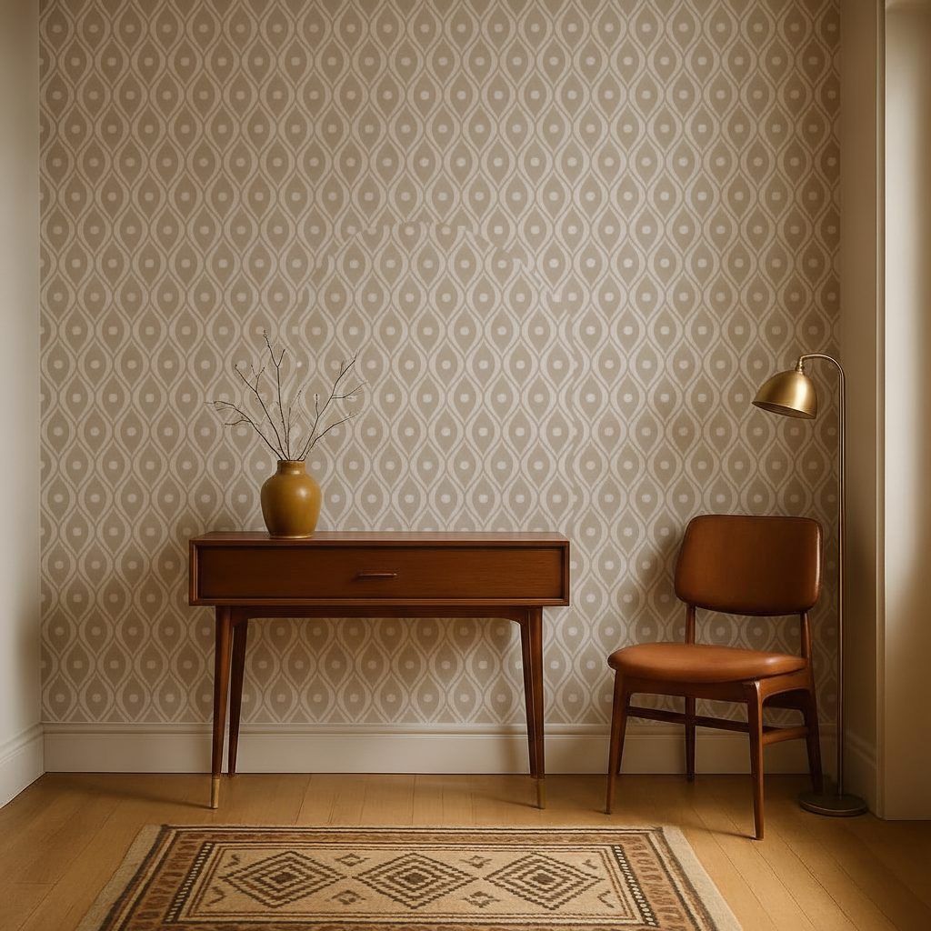 Pattern Ornamentale Astratto in ambiente
