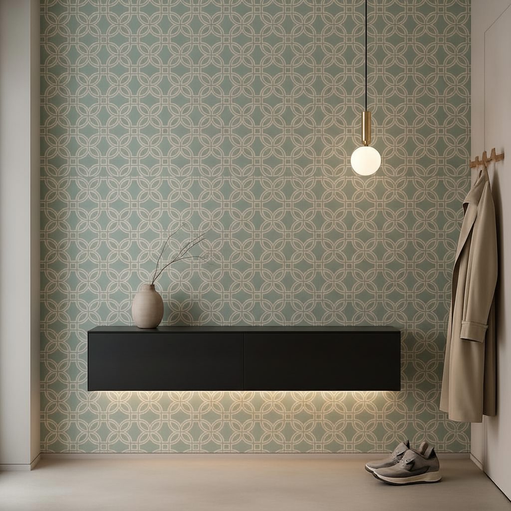 Cornice Antica Curva Rotonda in ambiente