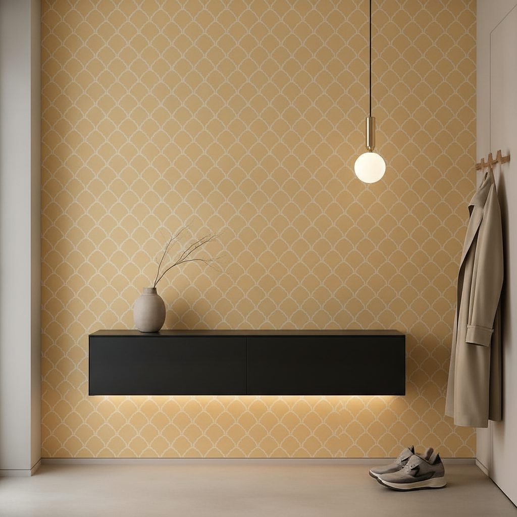 Pattern Astratto Vintage in ambiente