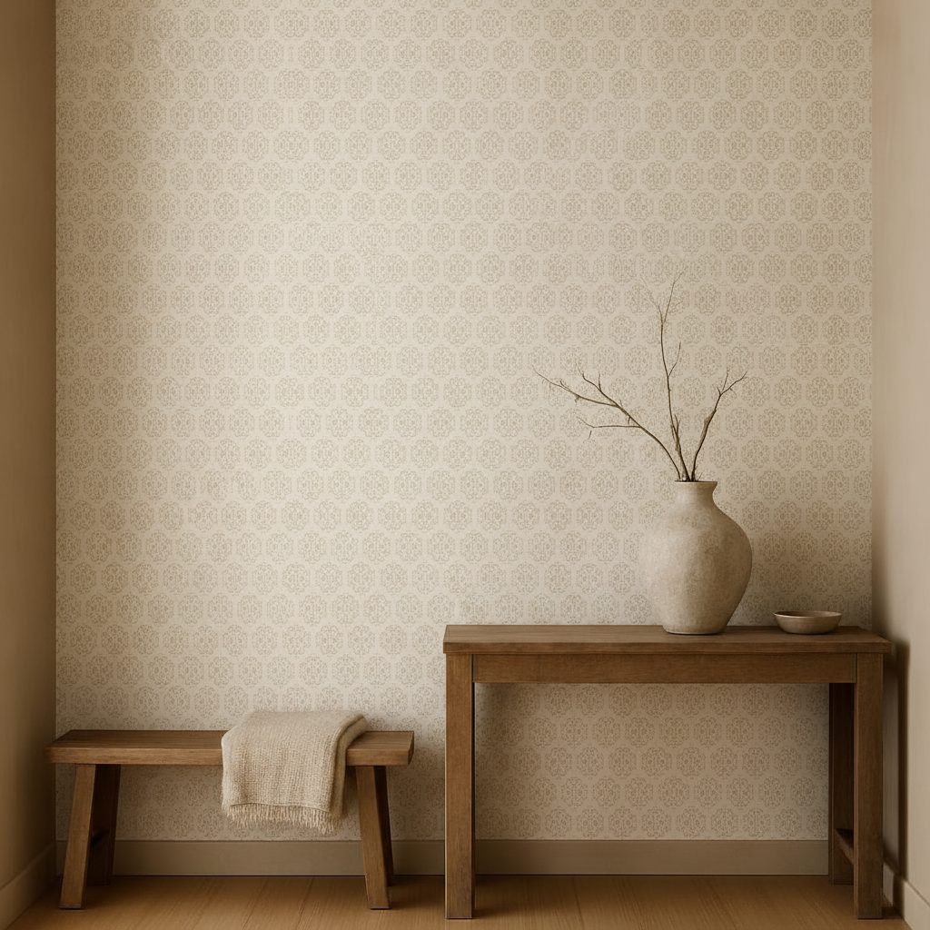 Damasco Ornamentale Delicato in ambiente