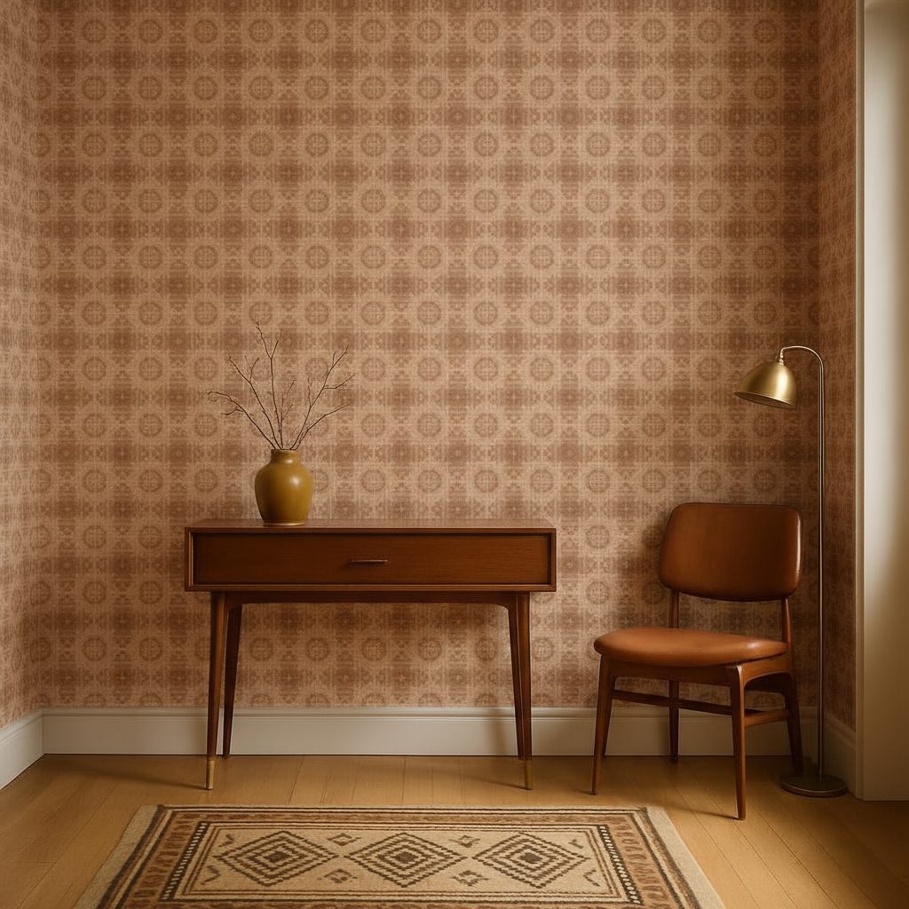 Pattern Intrecciato Caleidoscopico in ambiente