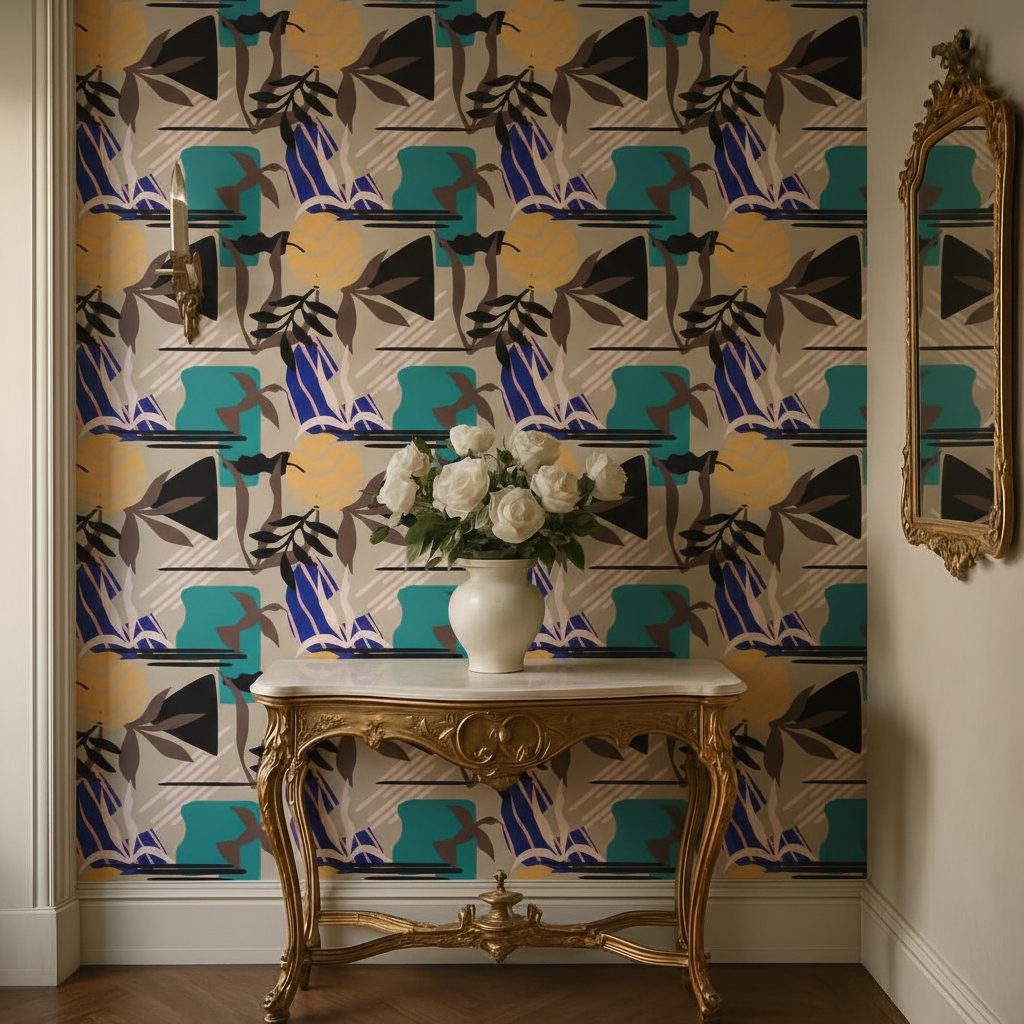 Natura Astratto Blue in ambiente