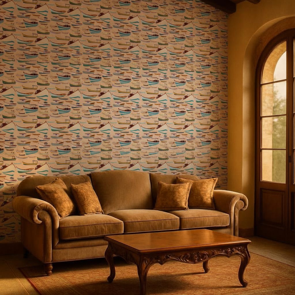 Barchette Colorate Rose in ambiente