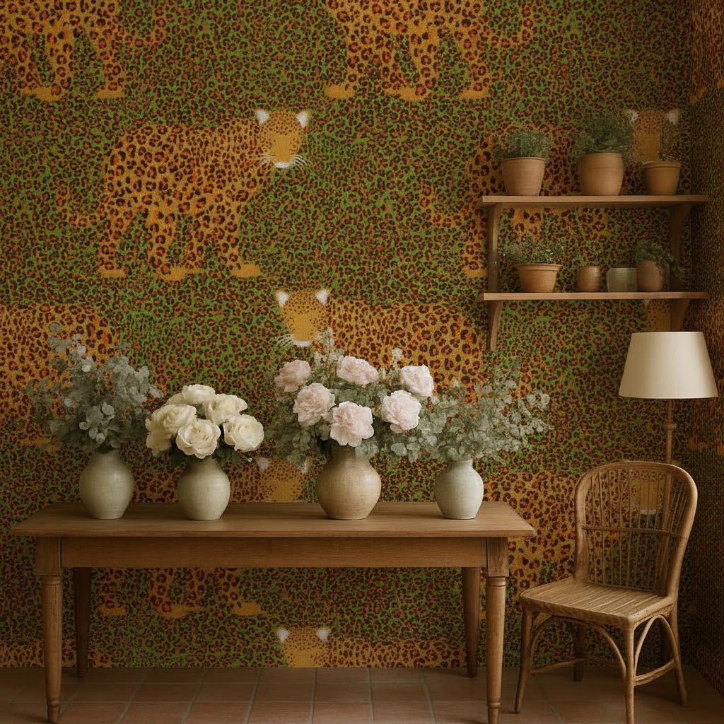 Giaguaro Verde in ambiente