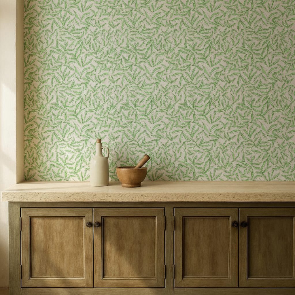 Wild Bedding - Spring Green in ambiente