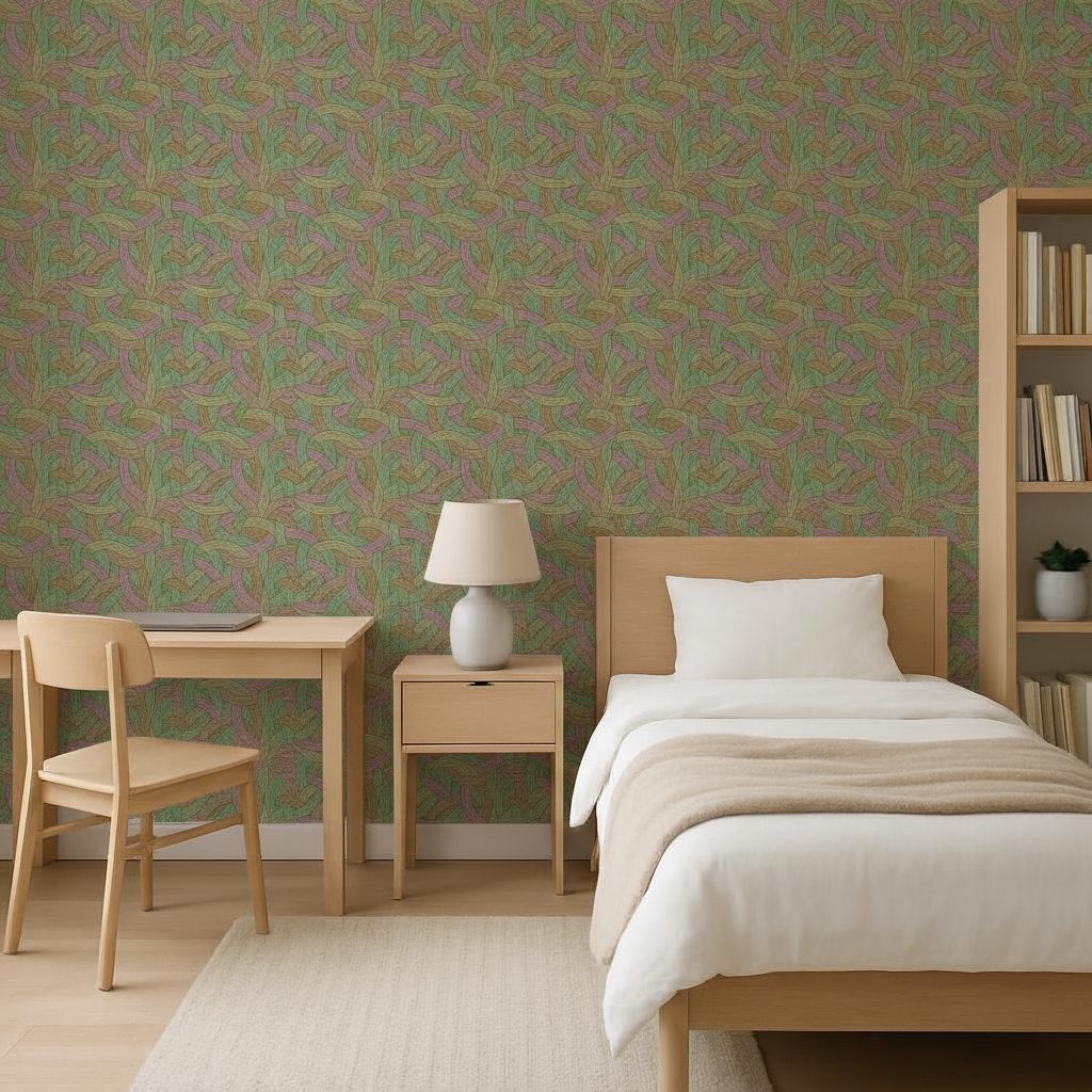 Plot Twist -  Dull Taupe Sand Light Brown in ambiente