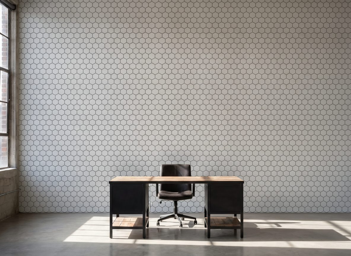 Pattern Nido d'ape Contorni Spessi in ambiente