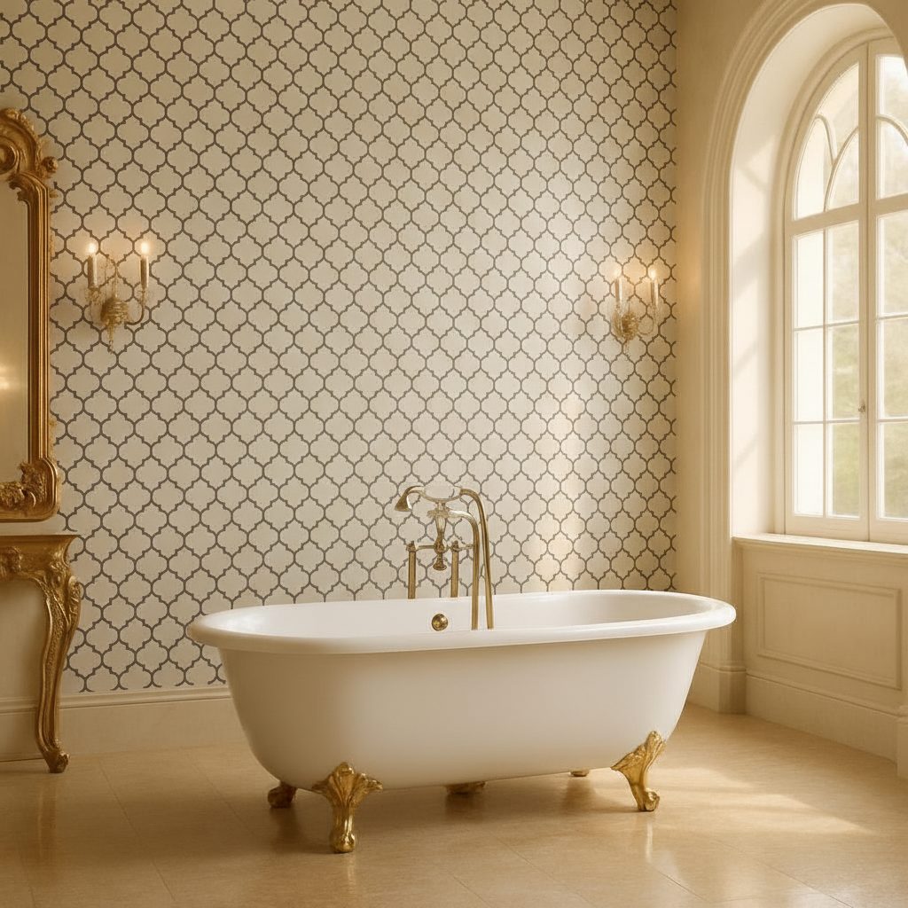 Pattern Geometrico Stile Islamico in ambiente