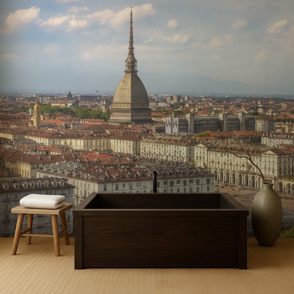 Torino Mole Antonelliana Panoramica in ambiente