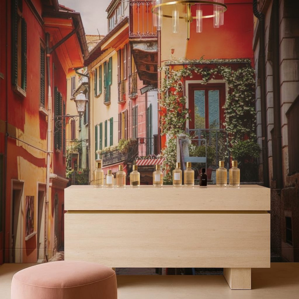 Architettura Colorata Bellagio in ambiente