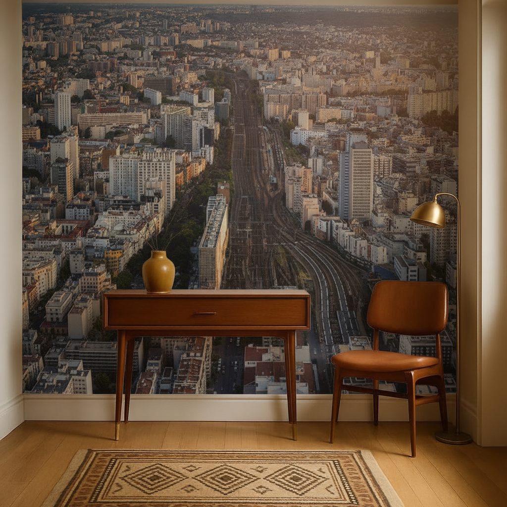 Skyline Parigi Vista Aerea in ambiente