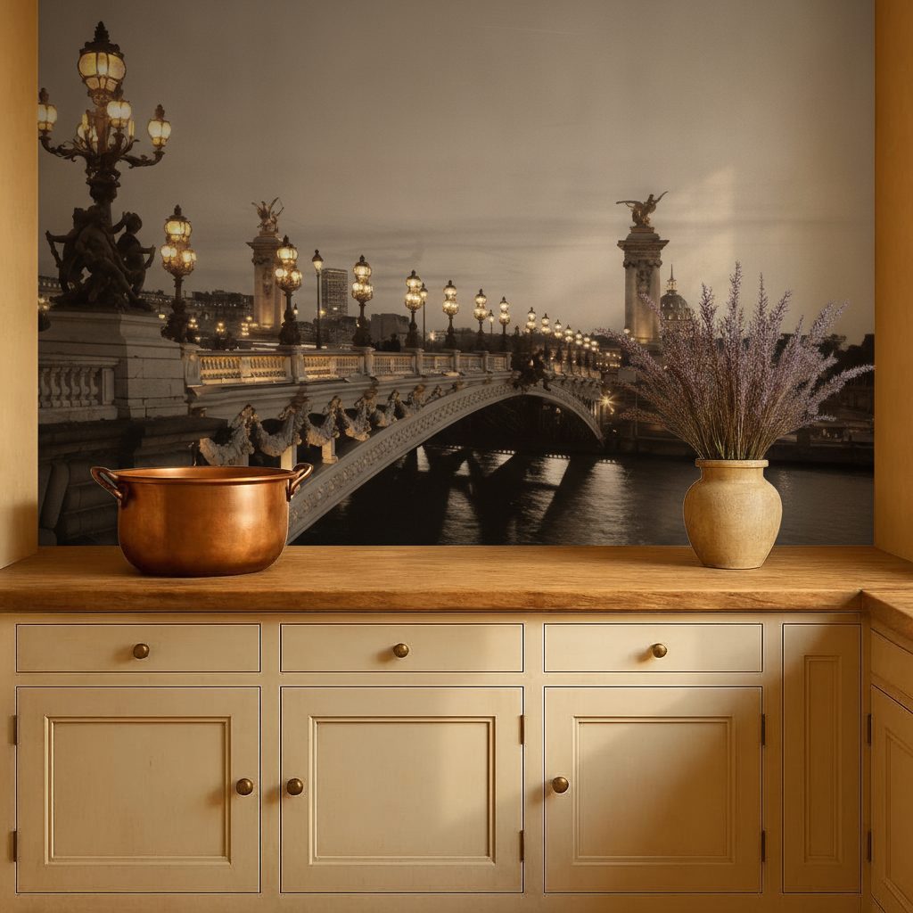 Ponte Alessandro III Parigi in ambiente
