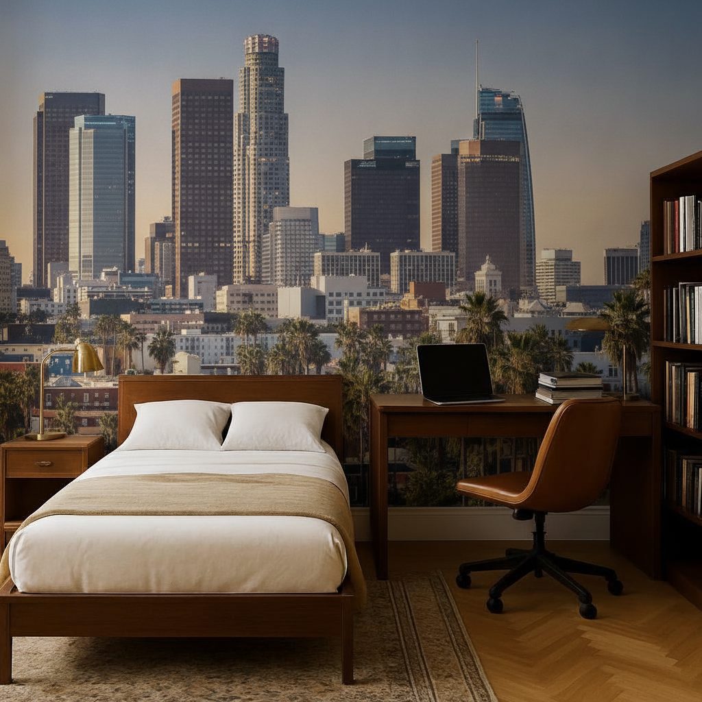 Downtown Los Angeles Mattino in ambiente